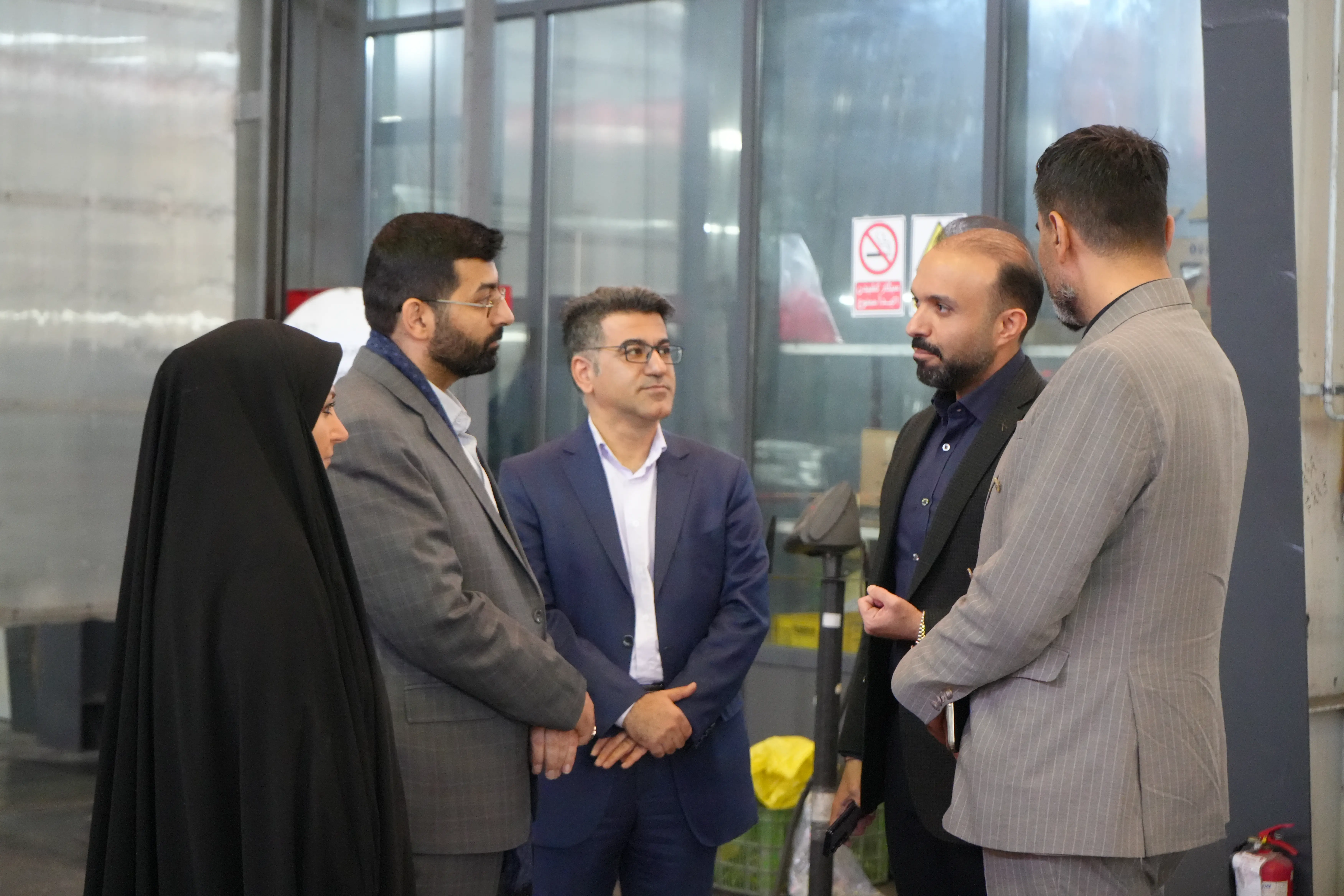 بازدید دکتر اسکویی رئیس پارک علم و فناوری آذربایجان شرقی